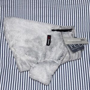 NWT Berkshire Pet Gray Fleece Dog Jacket